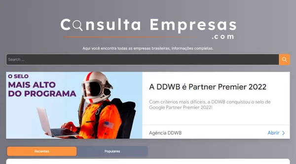 Consulta Empresas (Dev Web)